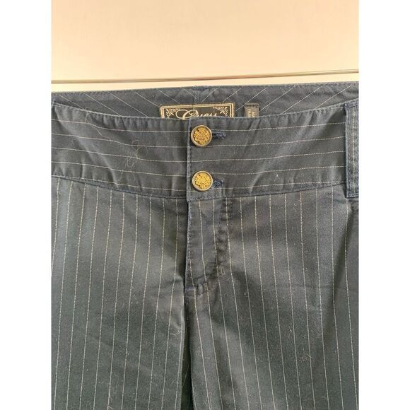 Guess Navy Striped Capri Pants Size 29 - Picture 3 of 11